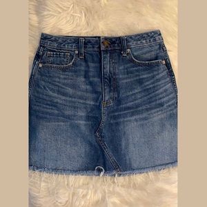Abercrombie Jean Skirt